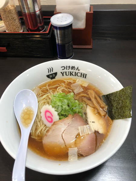 「醤油ラーメン」@つけめんYUKICHIの写真