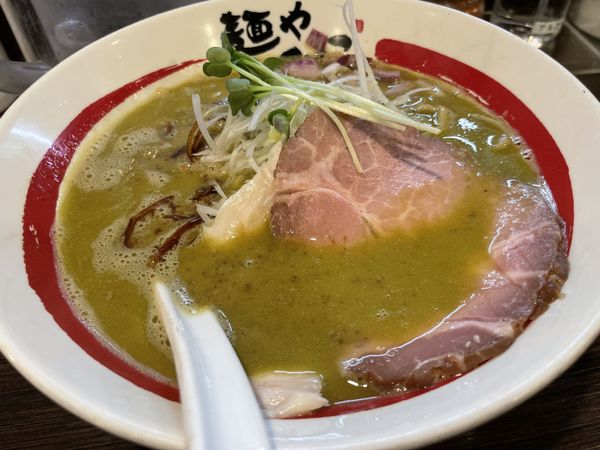 「濃厚牡蠣そば」@麺や でこの写真