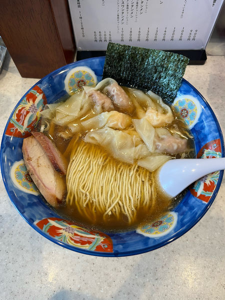 「ミックスワンタンメン 1,300円」@たんたん亭の写真