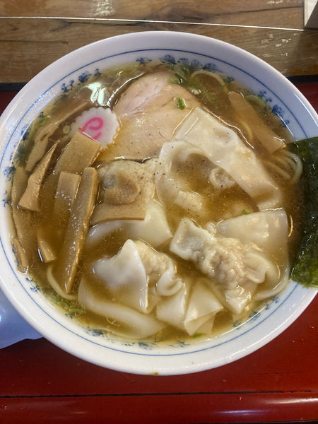「ワンタン麺　(1000円)」@小金井大勝軒の写真