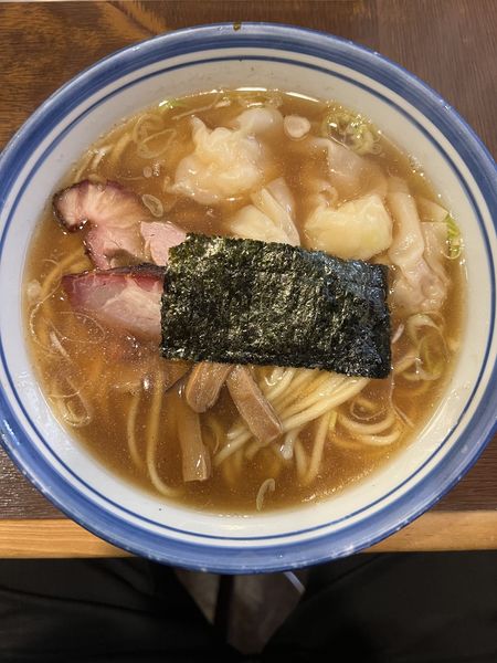 「ミックスわんたんめん（醤油）1080円」@麺屋 はやしまるの写真