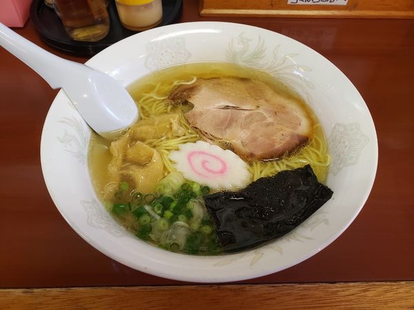 「しおらーめん」@支那そば・横浜タンメン 阿波家の写真