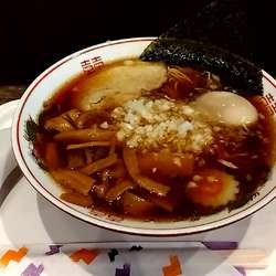 メンマラーメン（７００円）＋味玉（１００円）