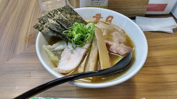 「葉月ワンタン麺（1150円）」@らぁめん 葉月の写真