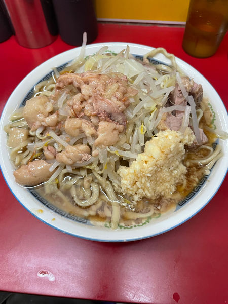 「小　やさいにんにくあぶら」@ラーメン二郎 目黒店の写真