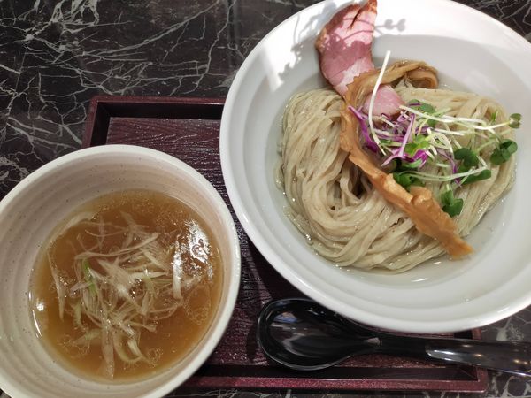 「昆布水つけ麺(貝)」@麺匠 なか巌の写真