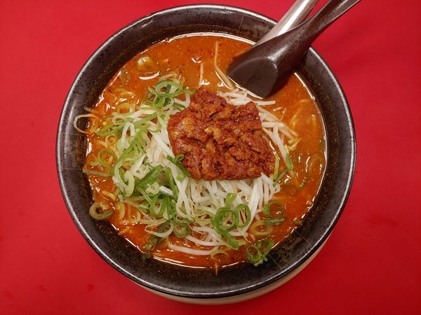 「ハバネロ鬼辛四川味噌らーめん10辛」@藤一番 住吉店の写真