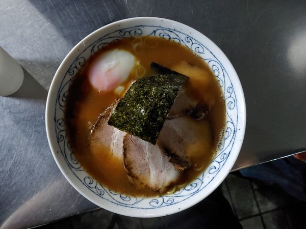 「チャーシューラーメン　タマゴ」@龍園の写真