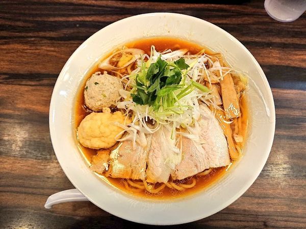 「ハモ出汁のらーめん(醤油)」@稲荷屋の写真