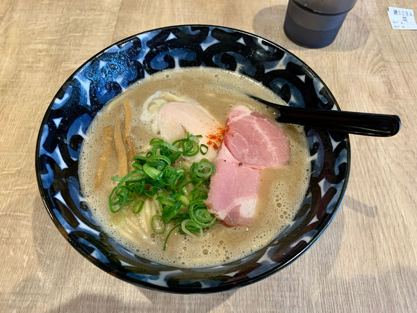 「鶏SOBA並840円+和え玉250円」@麺屋 號tetuの写真