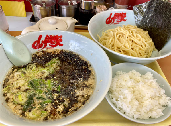 「醤油つけ麺」@ラーメン山岡家 壬生店の写真