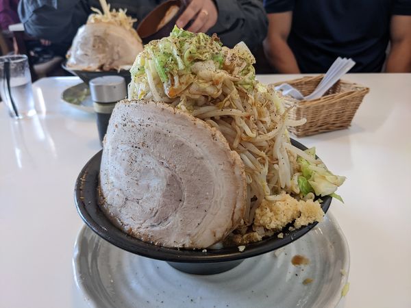 「野菜らーめん（野菜まし）ラーポン」@麺屋 一心の写真