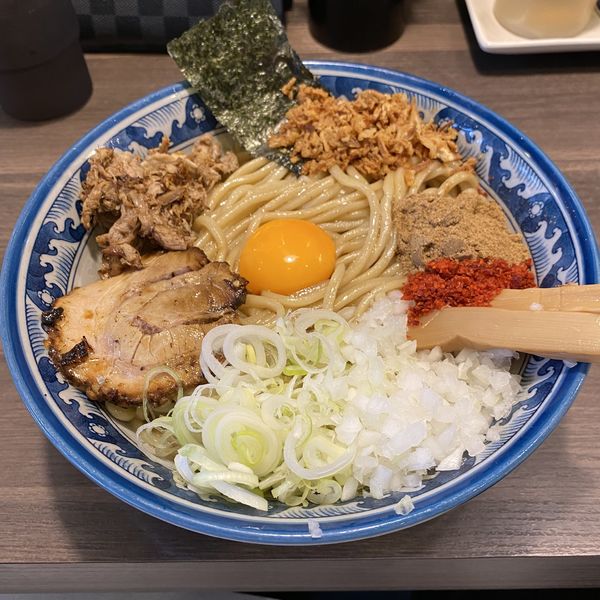 「まぜそば　特盛　¥1,050」@狼煙 〜NOROSHI〜の写真