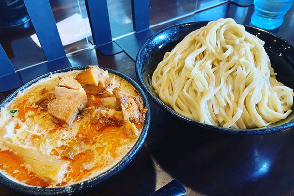 「肉つけ麺1,100円＋特盛100円」@麺や 蒼 AOIの写真