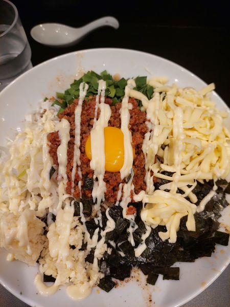 「台湾混蕎麦＋チーズ」@豚風。の写真