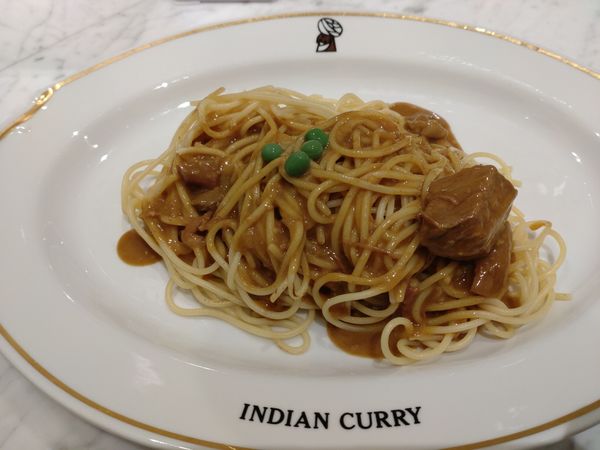 「インデアンスパゲティ　７８０円」@インデアンカレー Otemachi One店の写真