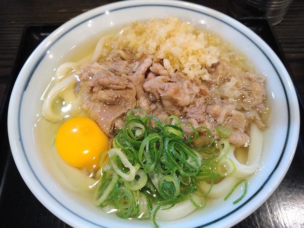 「肉うどん(火曜日替わり)」@饂飩頑陣 本店の写真