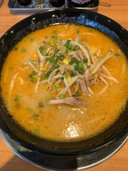 「黄金の味噌ラーメン（790円）」@らあめん花月嵐 中山駅前店の写真
