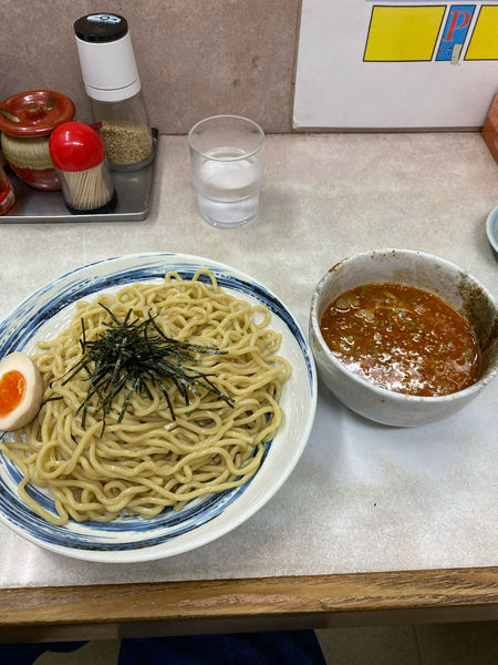 「辛辛つけ麺」@にゃがにゃが亭 行徳店の写真