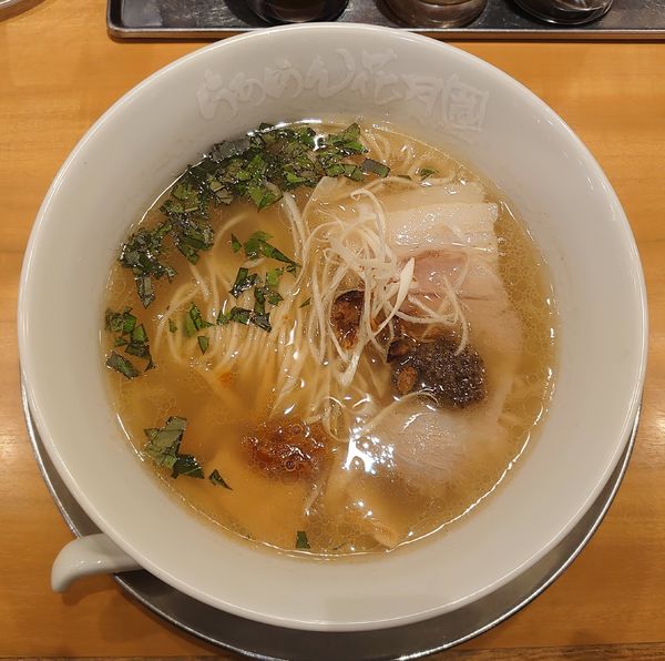 「真鯛と蛤の塩そば(1000円)」@らあめん花月嵐 浦和仲町店の写真