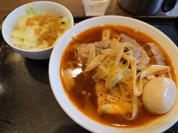 「【限定】青森ネギラーメン800円＋ジロめし（ランチサービス」@INOSHOWの写真