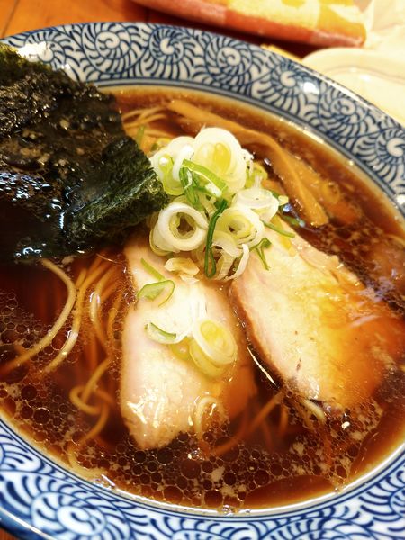 「正油らーめん元味・細麺」@らーめん森や。の写真