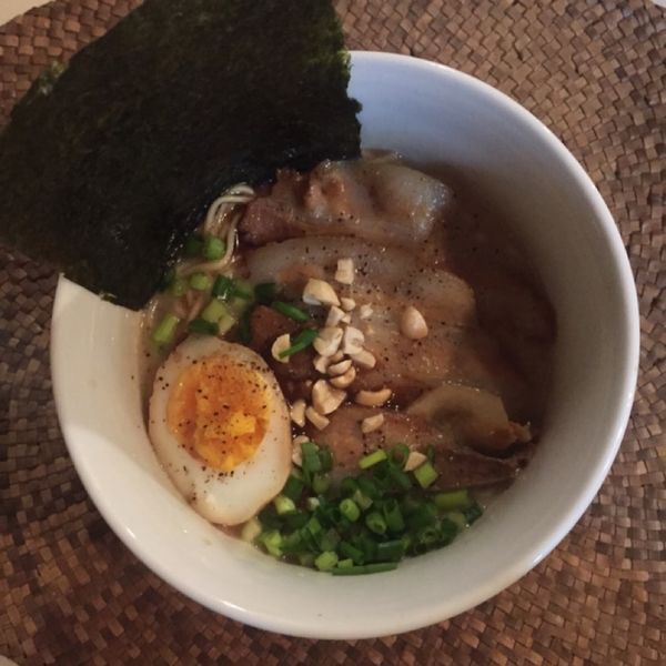 「豚そば」@龍門瀑の写真