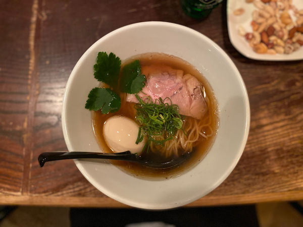 「〆の味玉中華そば」@JAHの写真