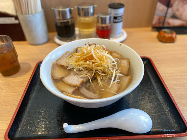 「ねぎ、チャーシューメン」@喜多方ラーメン坂内 取手店の写真