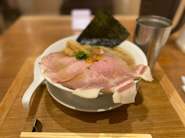 「特製黄金貝ラーメン」@なにわ麺次郎 然の写真