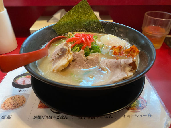 「大中カタバラロース　並」@特製ラーメン 大中 伏見店の写真