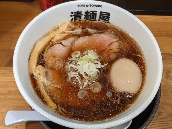 「鶏そば醤油」@清麺屋の写真