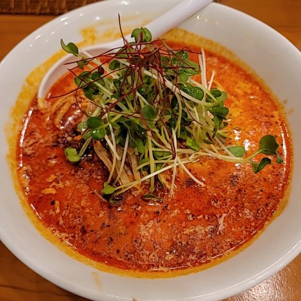 「【冬季限定】Italian風豆乳担々麺」@麺屋 Hulu-luの写真