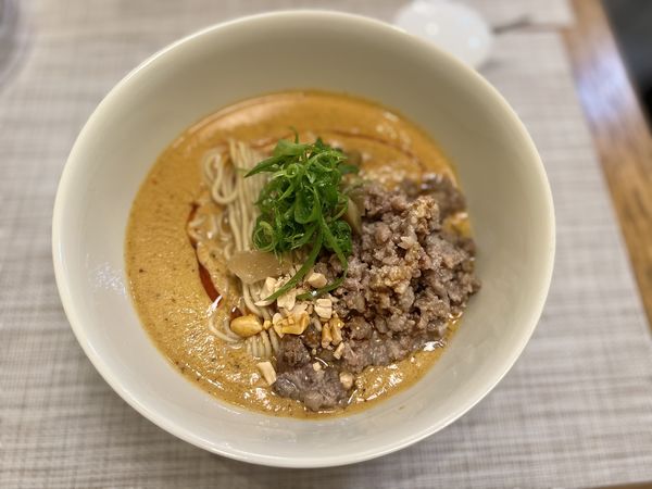 「四川坦々麺1000円」@らぁめん ご恩の写真