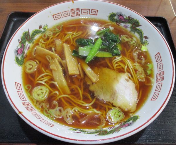 「ラーメン　700円」@そば処 更科の写真