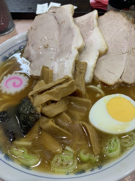 「中華そば（並）チャーシュー」@所沢大勝軒の写真