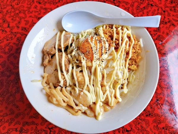 「【夏期限定】冷やし汁なしラーメン」@三十郎 下館駅南店の写真