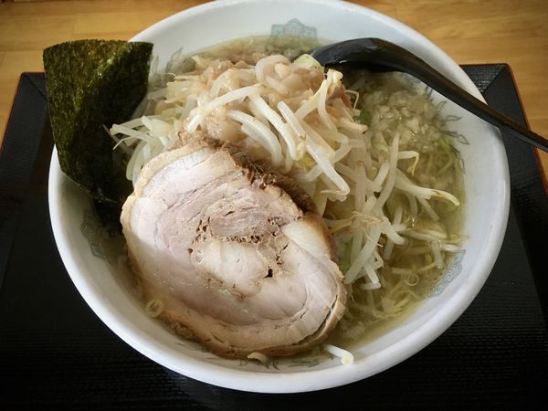 「もやしラーメン(塩850¥)」@地鶏ラーメン 赤大屋の写真