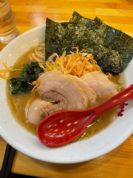 「ねぎちゃったま（中盛）」@らーめん大桜 つきみ野店の写真