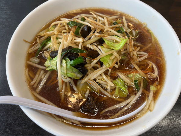 「野菜ラーメン　麺硬め」@南京亭 狭山ヶ丘店の写真