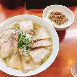 チャーシュー麺+生姜丼