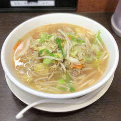 野菜たっぷりタンメン(520円)