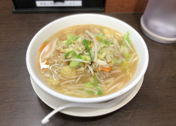 「野菜たっぷりタンメン(520円)」@日高屋 京成立石店の写真