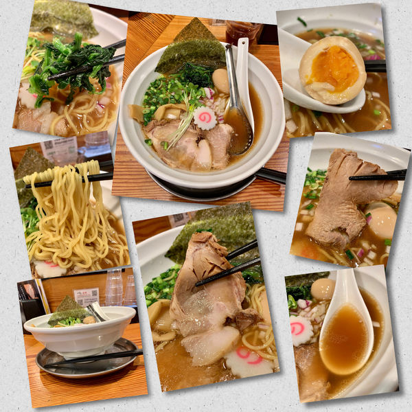 「【限定】とんび出汁の特製中華そば～Wスープ仕立て～1100円」@らぁ麺屋 つなぎの写真