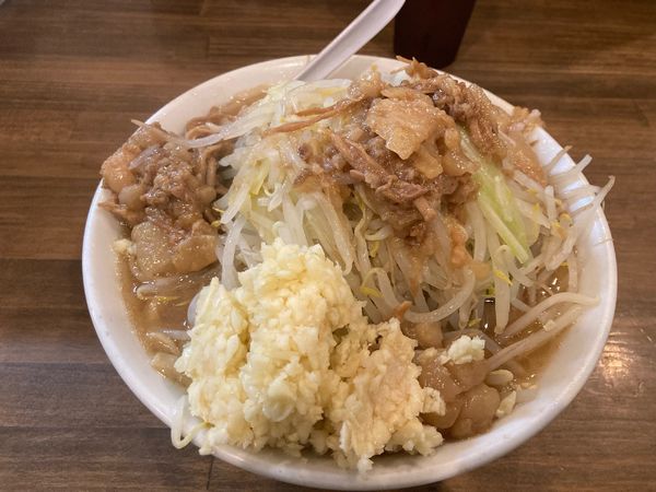「ラーメン250g 1050円」@男気らーめん アカギの写真