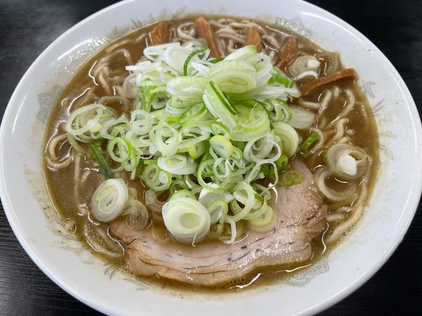 「中華そば(800円)ねぎ(100円)」@たかはし中華そば店の写真