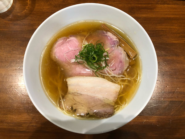 「味玉煮干しそば」@中華そば 卯月屋の写真