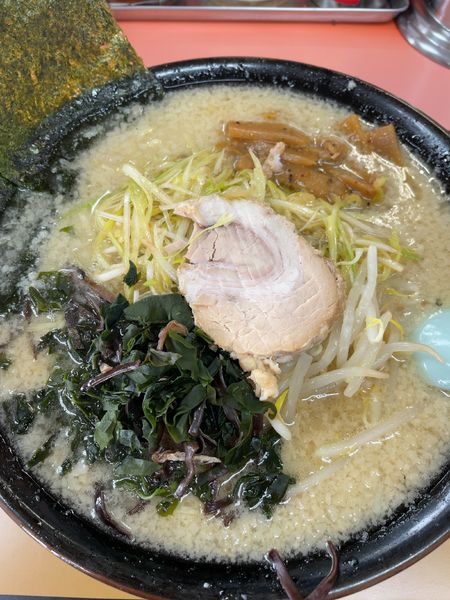 「醤油ネギラーメン中盛」@ラーメンショップ 東大室店の写真