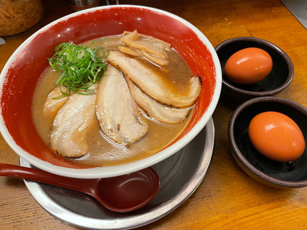 「チャーシュー麺」@徳島ラーメン 麺王 岡山駅前店の写真
