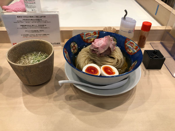 「ちょっとずつ鰹昆布水つけめん（300g）」@つけめん金龍の写真